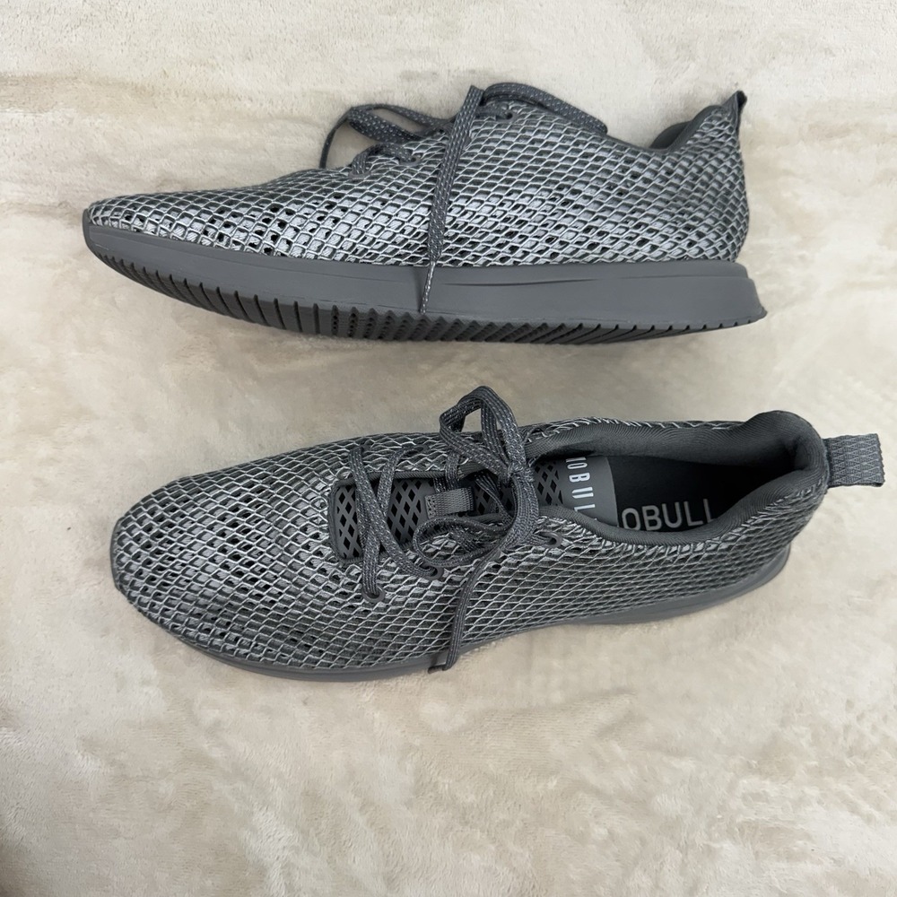 NOBULL Mesh Runner Shoes Mens US 12 Dark Gray Charcoal Running Sneakers EU 46 - Picture 3 of 10